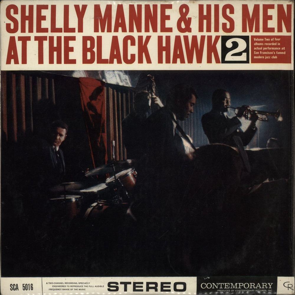 Shelly Manne At The Black Hawk Vol. 2 US vinyl LP album (LP record) SCA5016