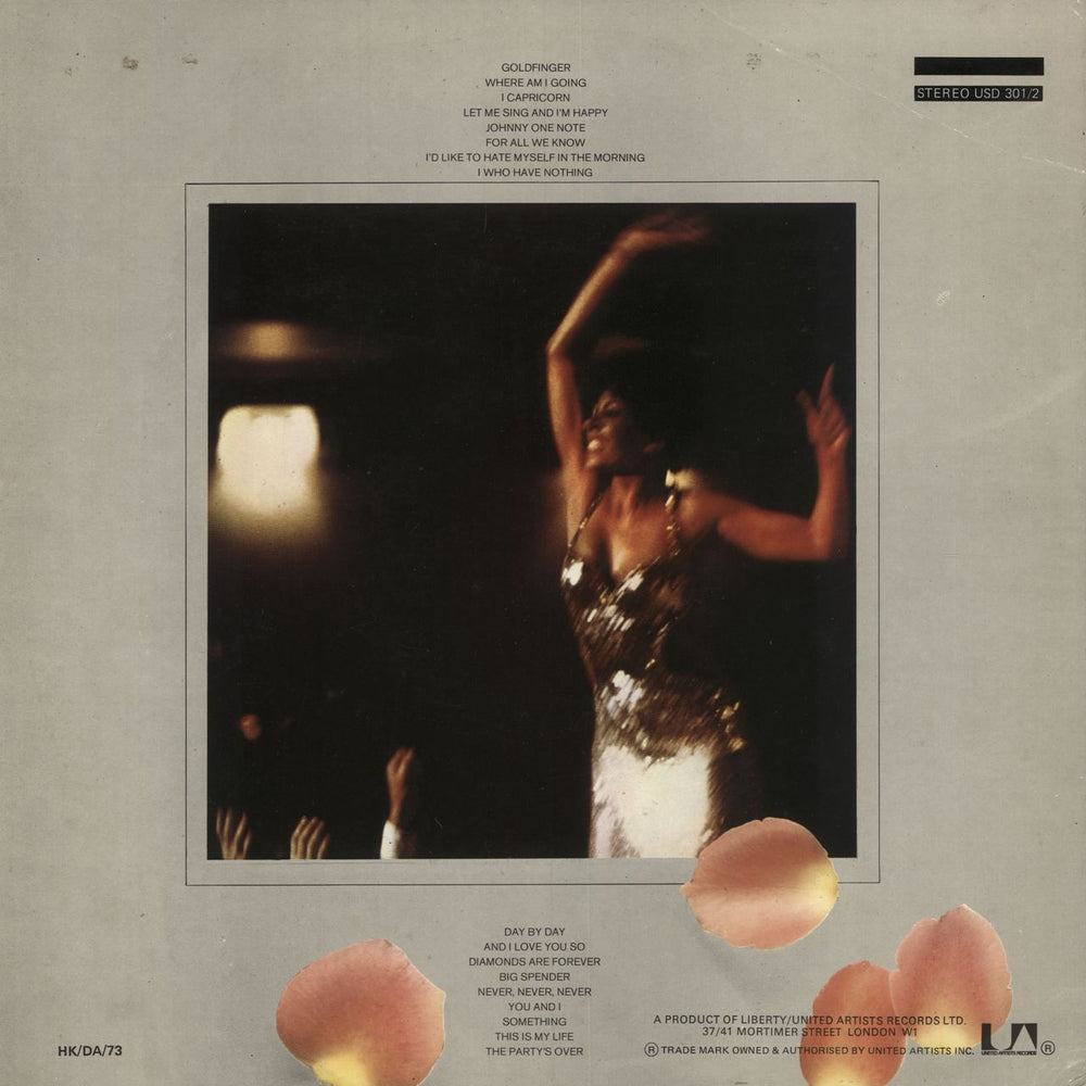 Shirley Bassey Live At Carnegie Hall - EX UK 2-LP vinyl record set (Double LP Album)