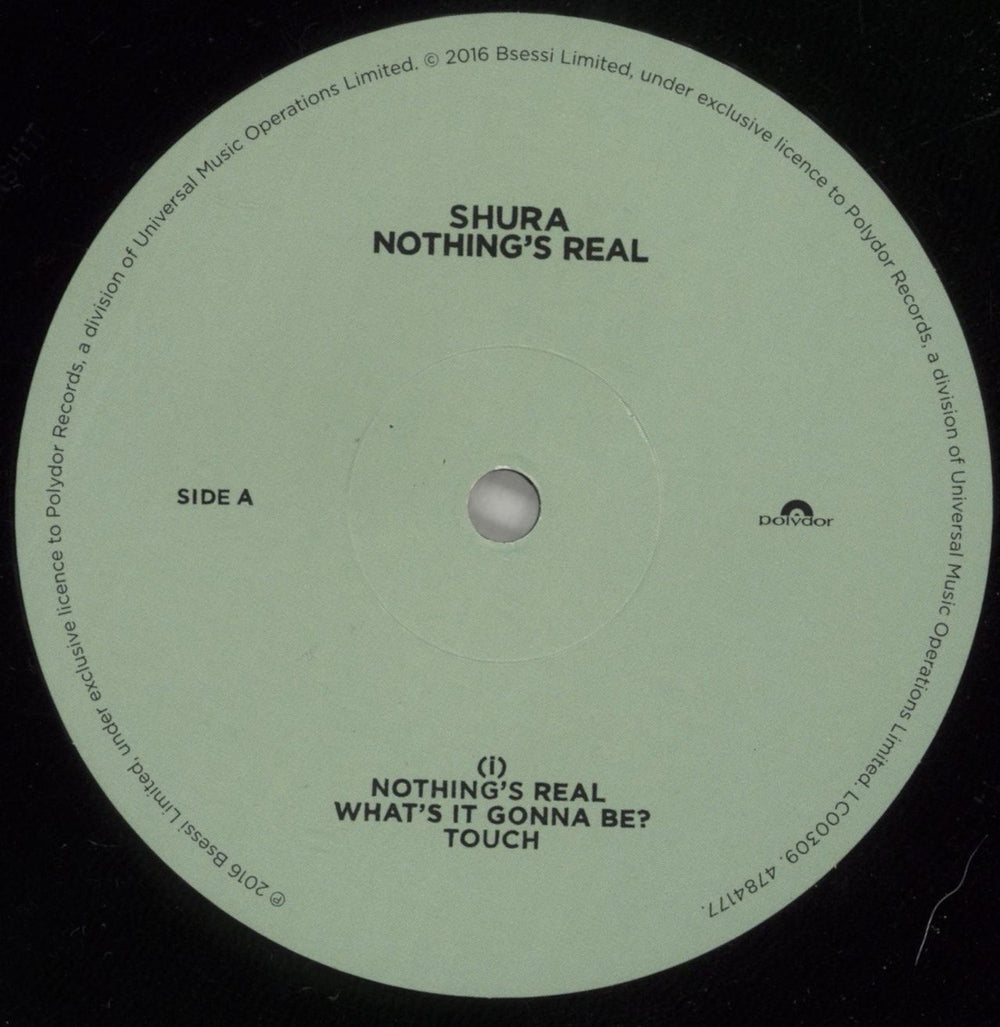 Shura Nothing's Real + 7"- Hype-Sticker UK 2-LP vinyl record set (Double LP Album) X382LNO875974