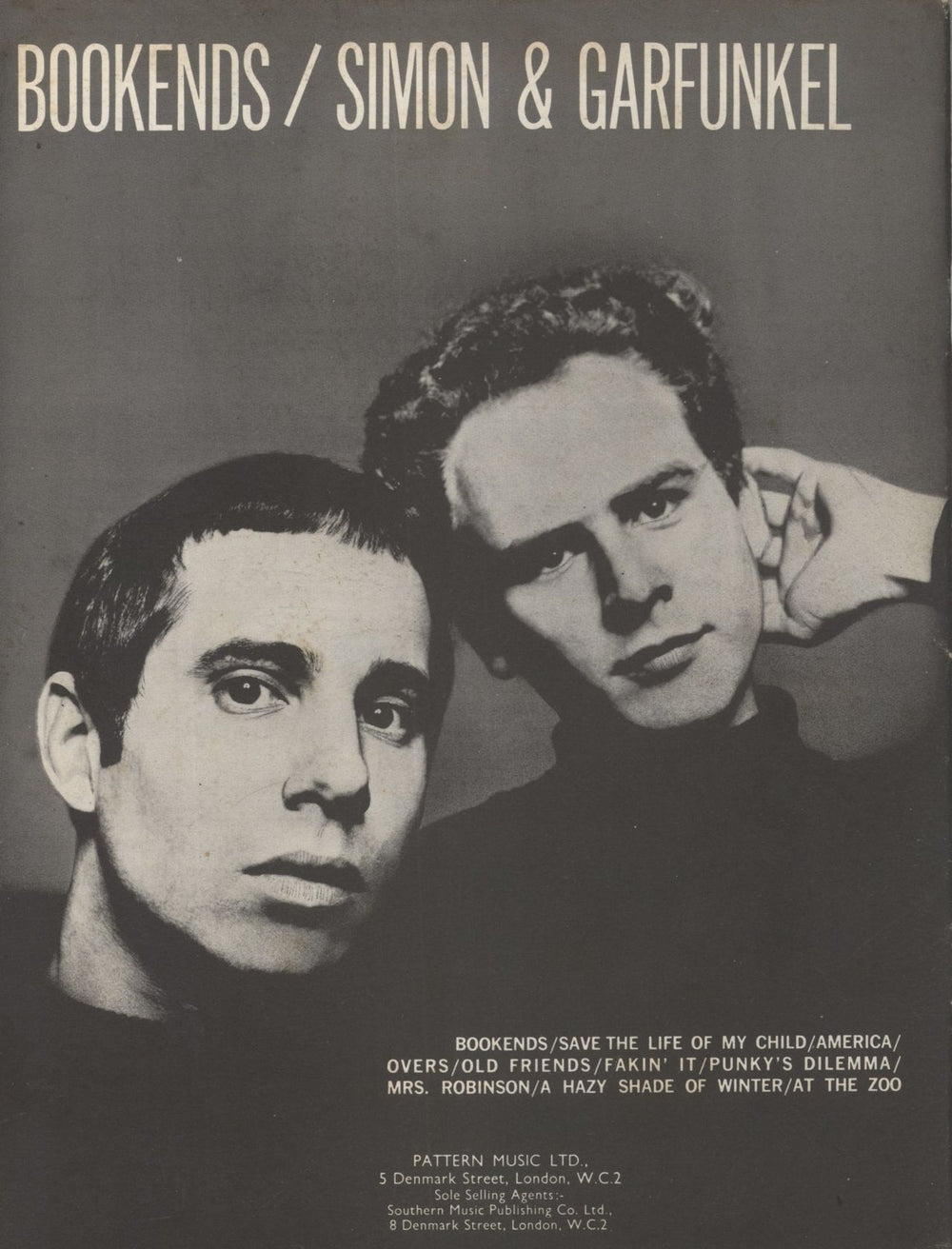 Simon & Garfunkel Bookends UK book