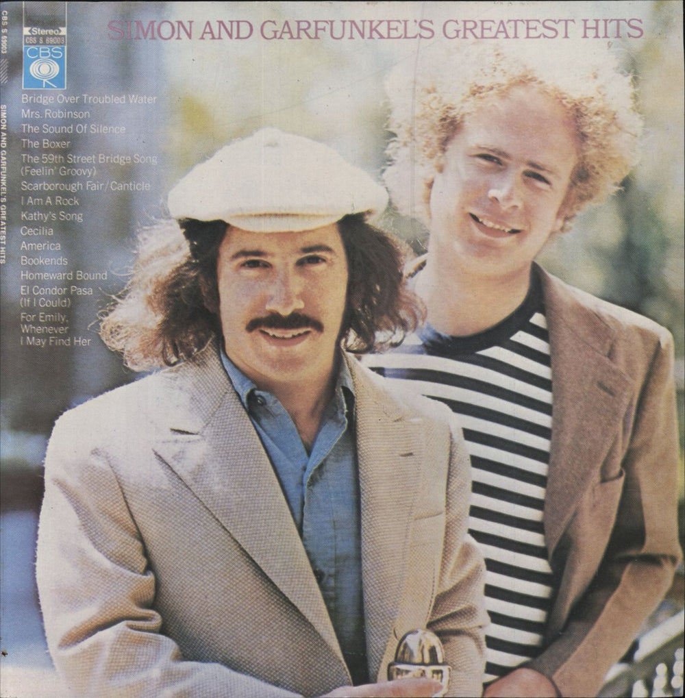 Simon & Garfunkel Greatest Hits - 80s Portugese vinyl LP album (LP record) 69003