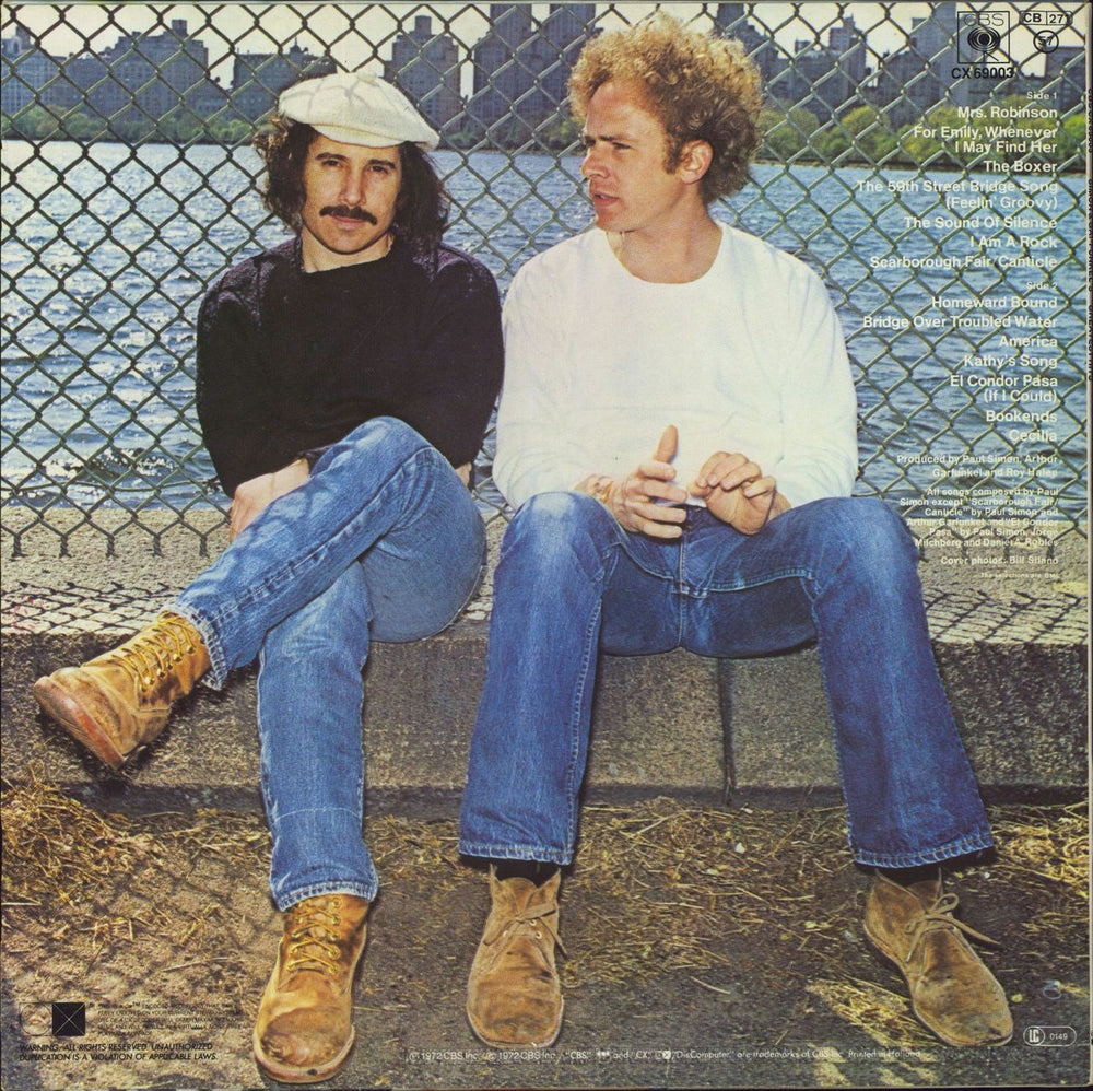 Simon & Garfunkel Greatest Hits - CX Compatable Dutch vinyl LP album (LP record)