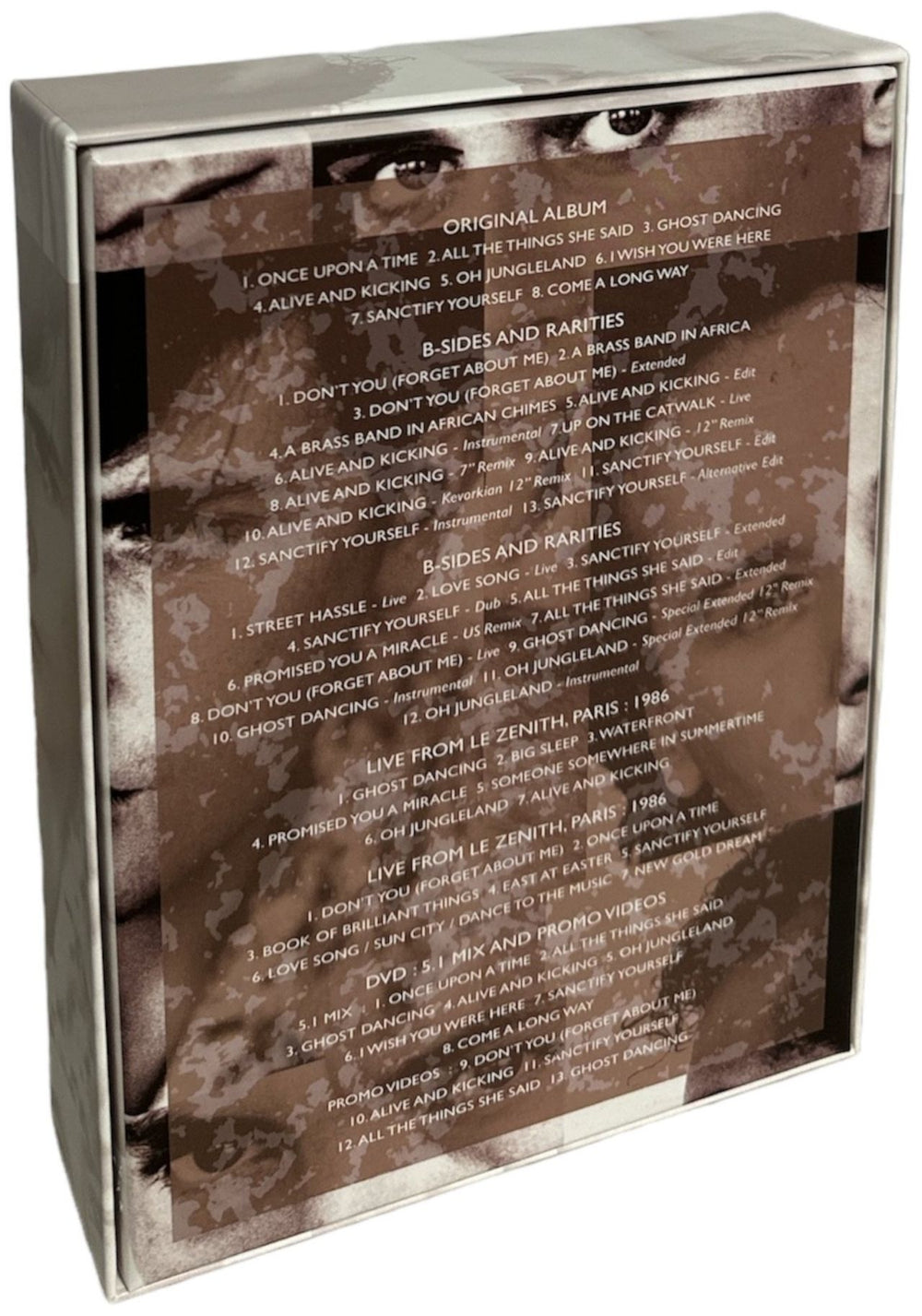 Simple Minds Once Upon A Time - Deluxe Box UK 6-CD album set 602547220721