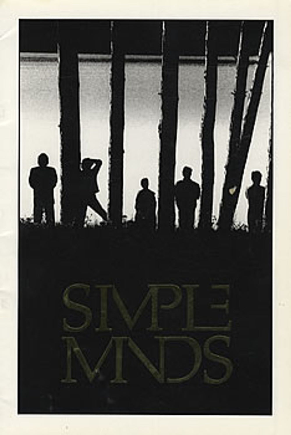 Simple Minds Once Upon A Time UK tour programme TOUR PROGRAMME