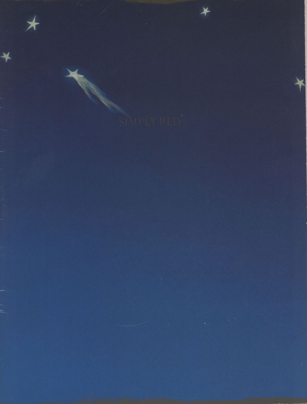 Simply Red Stars - Spring 1992 + Ticket Stub UK tour programme PROGRAMME