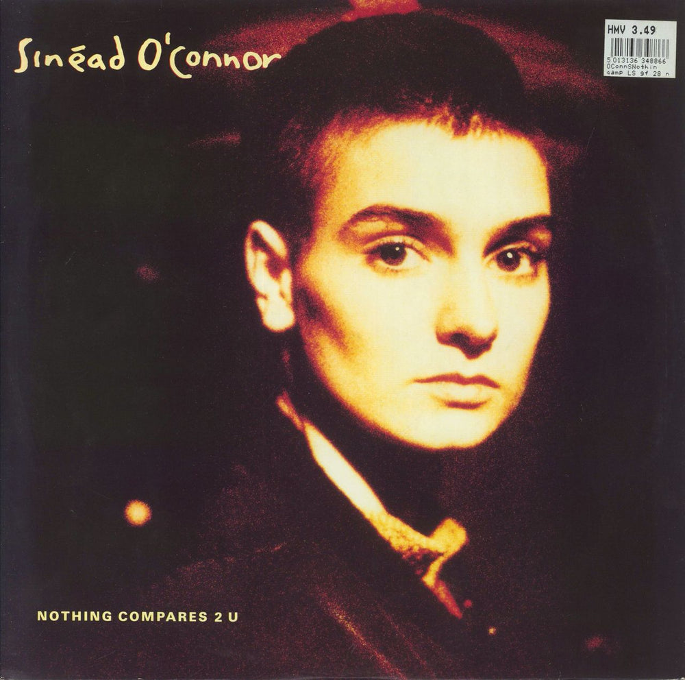 Sinead O'Connor Nothing Compares 2 U UK 12" vinyl single (12 inch record / Maxi-single) ENYX630