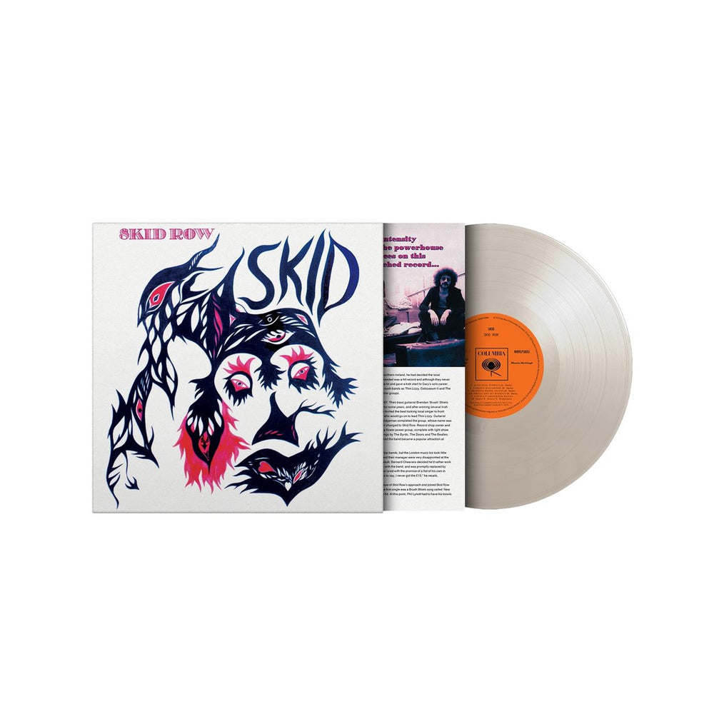 Skid Row (70s) Skid - White Vinyl 180 Gram Numbered Edition UK vinyl LP album (LP record) 8719262037243
