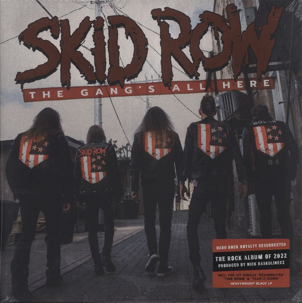 Skid Row (80s) The Gang's All Here - Sealed German vinyl LP album (LP record) 0217898EMU