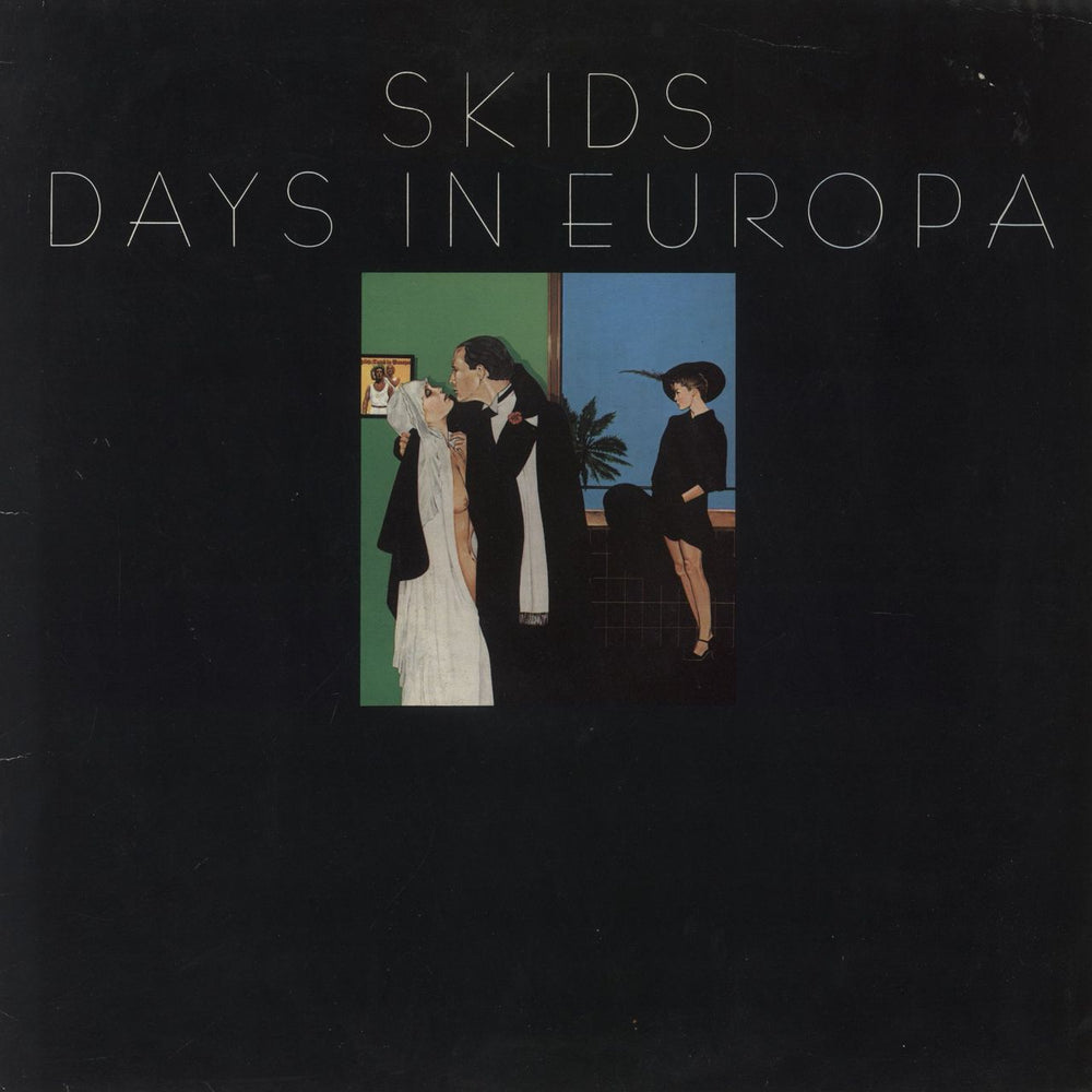 Skids Days In Europa UK vinyl LP album (LP record) OVED42