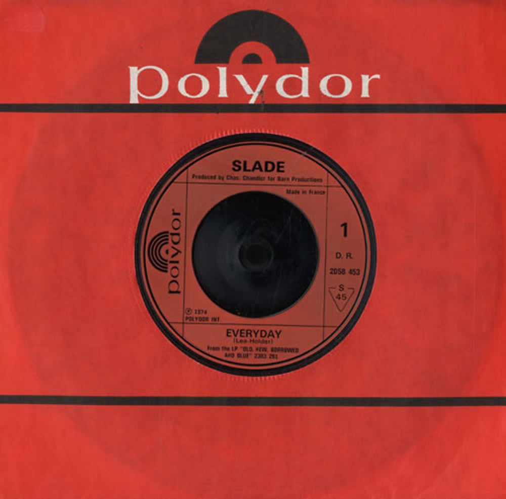 Slade Everyday UK 7" vinyl single (7 inch record / 45) 2058453