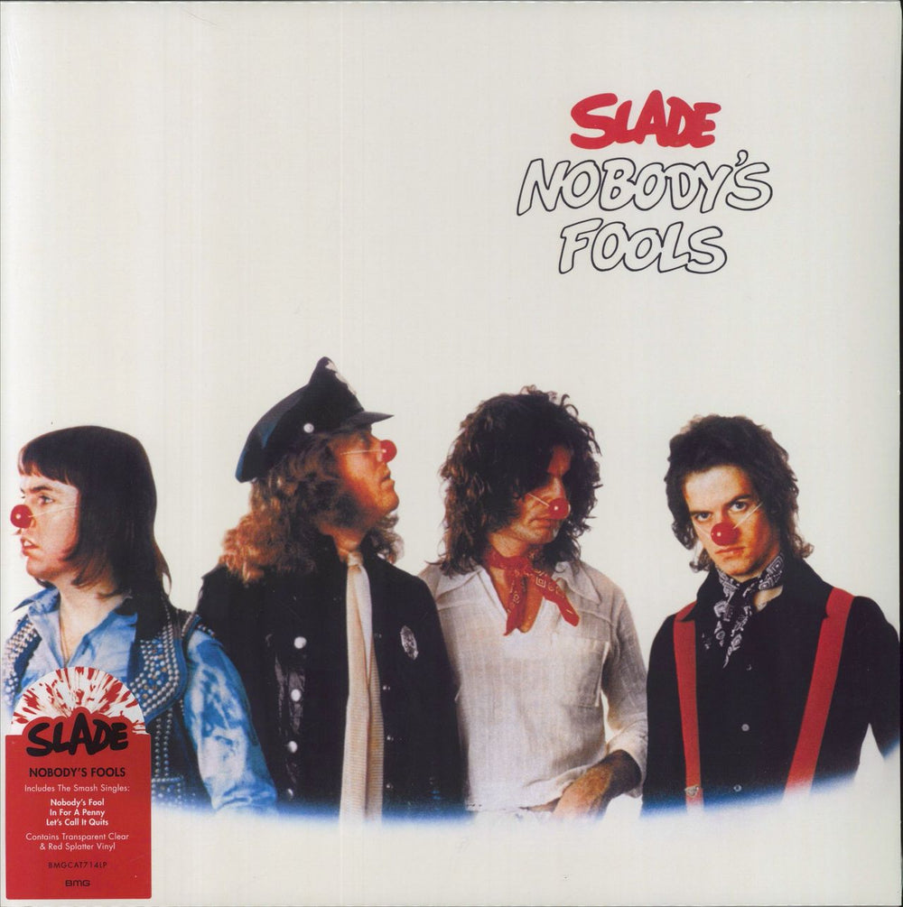 Slade Nobody's Fools UK vinyl LP album (LP record) BMGCAT714LP