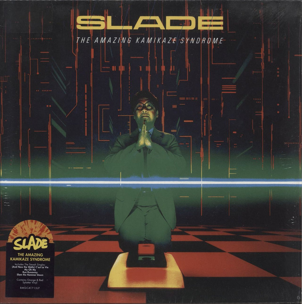 Slade The Amazing Kamikaze Syndrome - Shrink UK vinyl LP album (LP record) BMGCAT715LP
