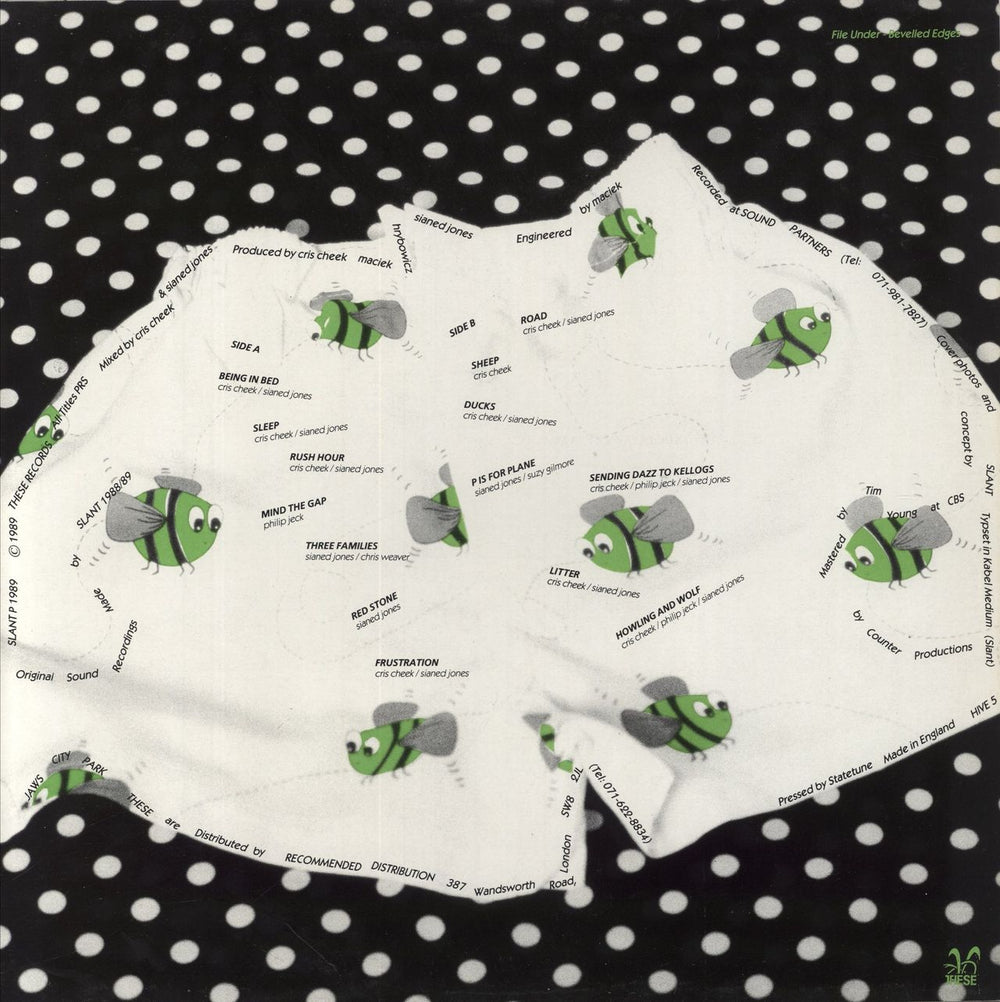 Slant Hive UK vinyl LP album (LP record)