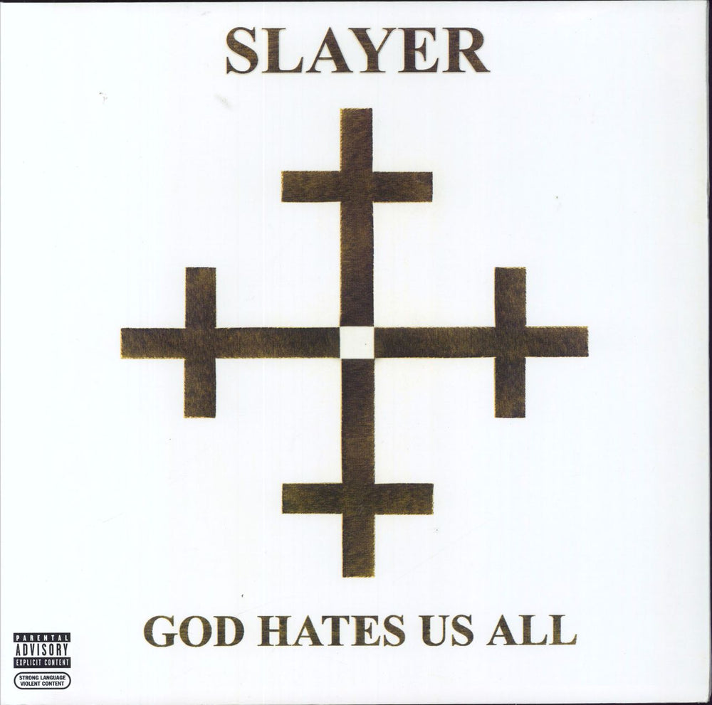 Slayer God Hates Us All - 180gm US vinyl LP album (LP record) B0018850-01