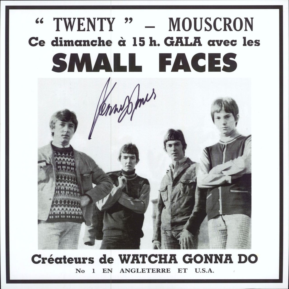 Small Faces Live 1966 - Autographed UK 2-LP vinyl record set (Double LP Album) 5060915240002