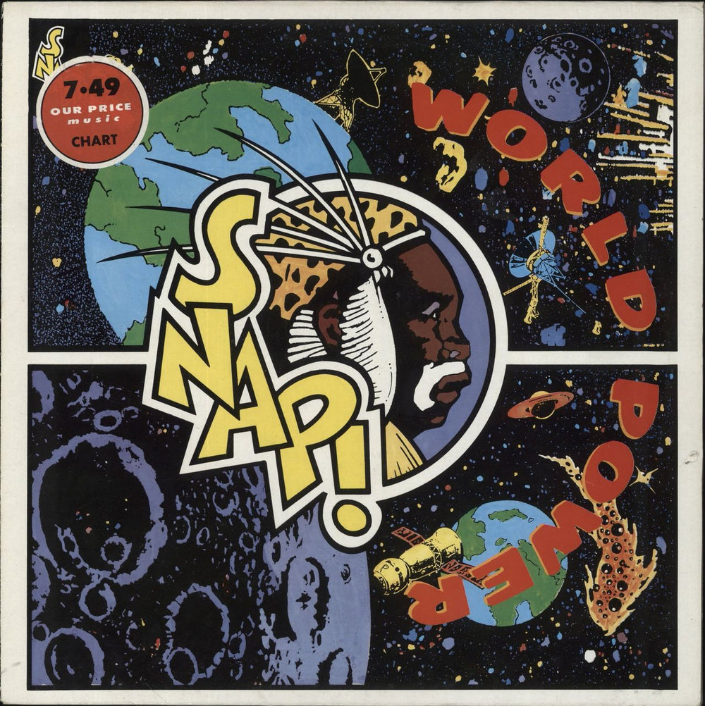 Snap! World Power German vinyl LP album (LP record) 210682