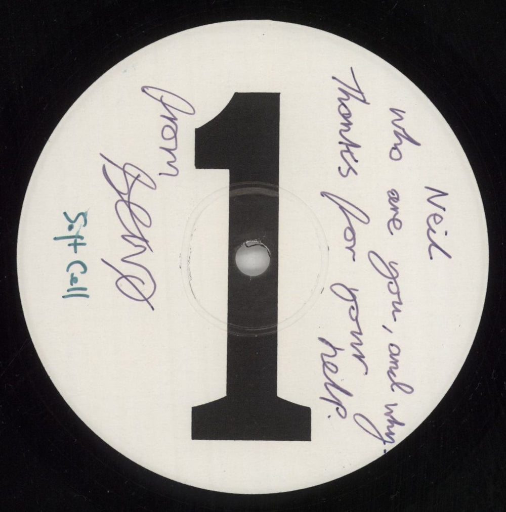 Soft Cell Bedsitter - White Label UK Promo 12" vinyl single (12 inch record / Maxi-single) BZS612