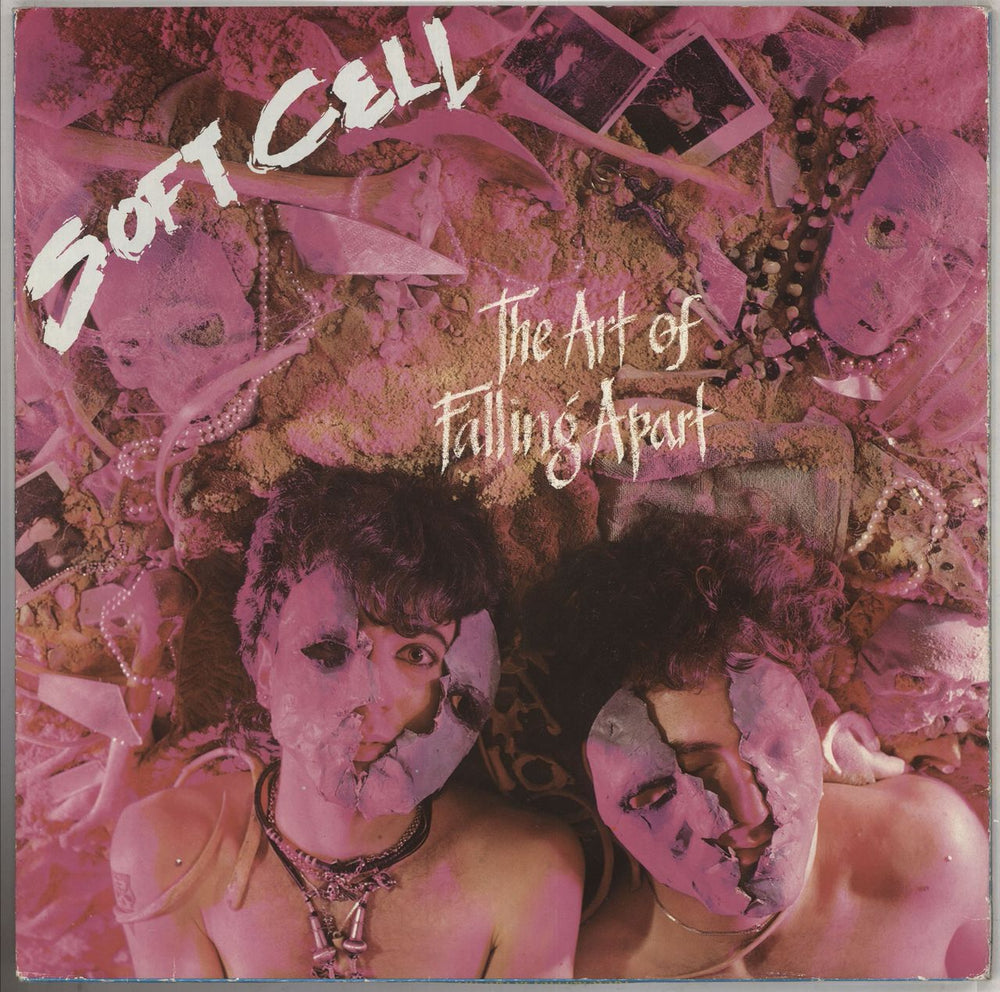 Soft Cell The Art Of Falling Apart + 12" UK vinyl LP album (LP record) BIZL3