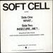 Soft Cell What / Insecure...Me? US Promo 12" vinyl single (12 inch record / Maxi-single) PRO-A-1037