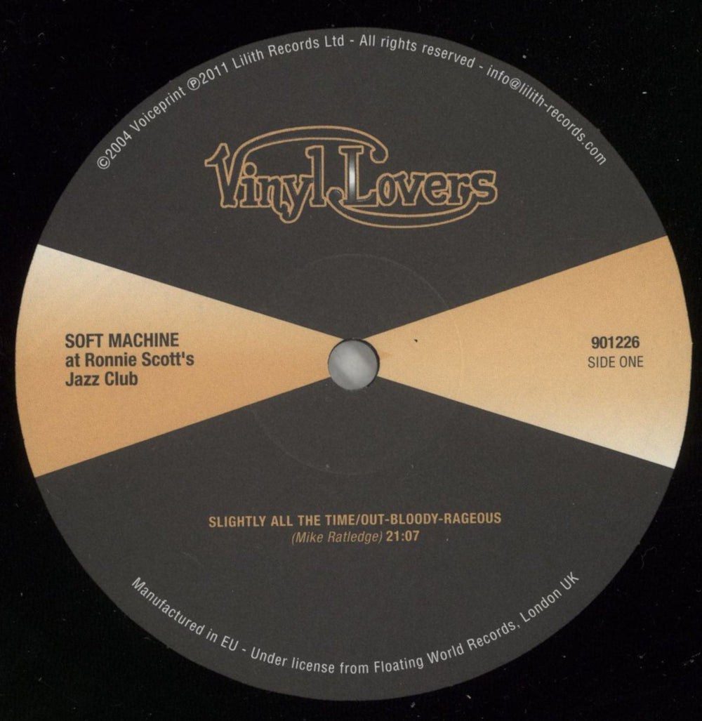 Soft Machine Soft Machine At Ronnie Scott's Jazz Club - 180gm Vinyl - VG UK 2-LP vinyl record set (Double LP Album) SFT2LSO868329