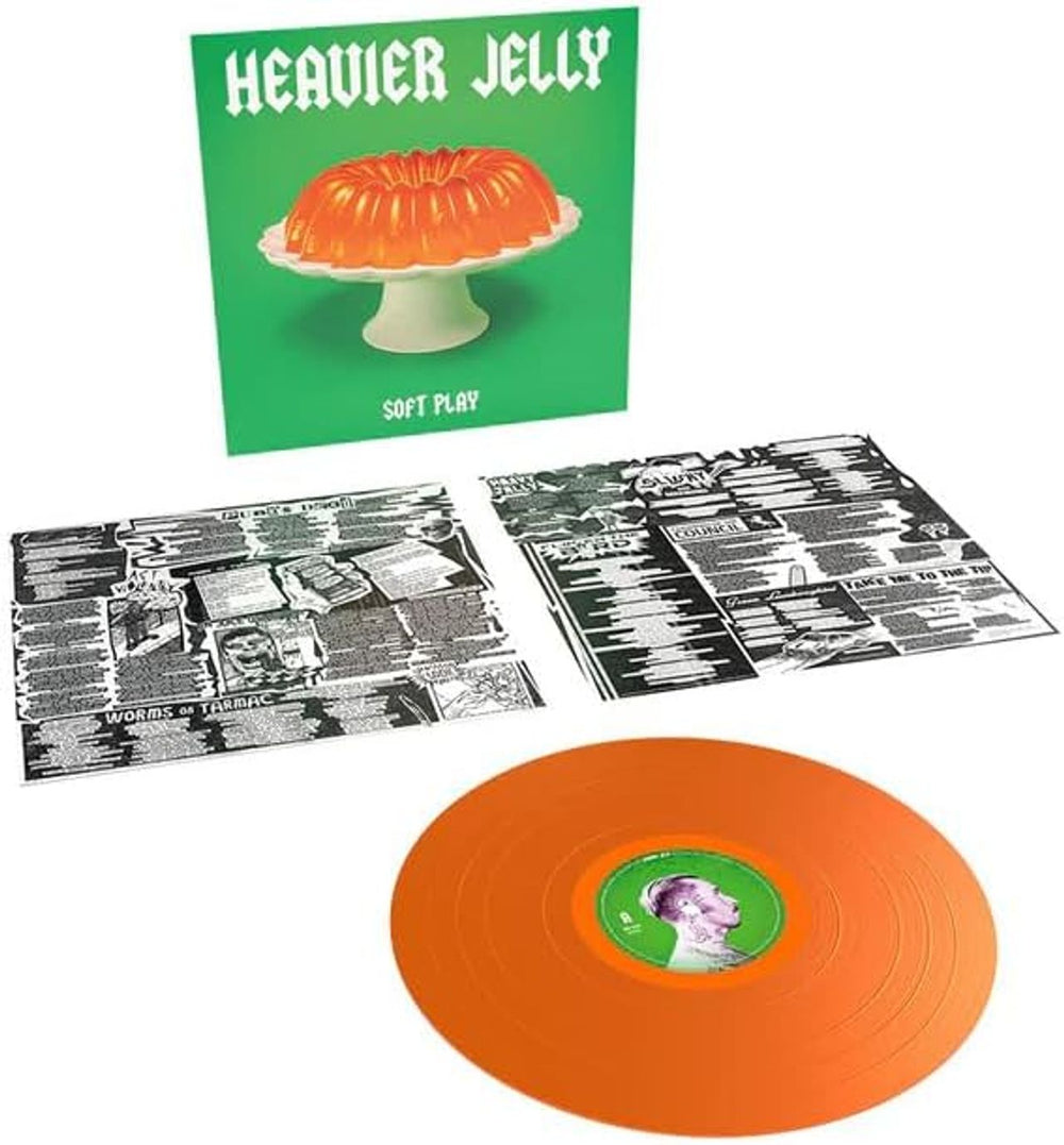 Soft Play Heavier Jelly - Orange Vinyl - Sealed UK vinyl LP album (LP record) 964150051
