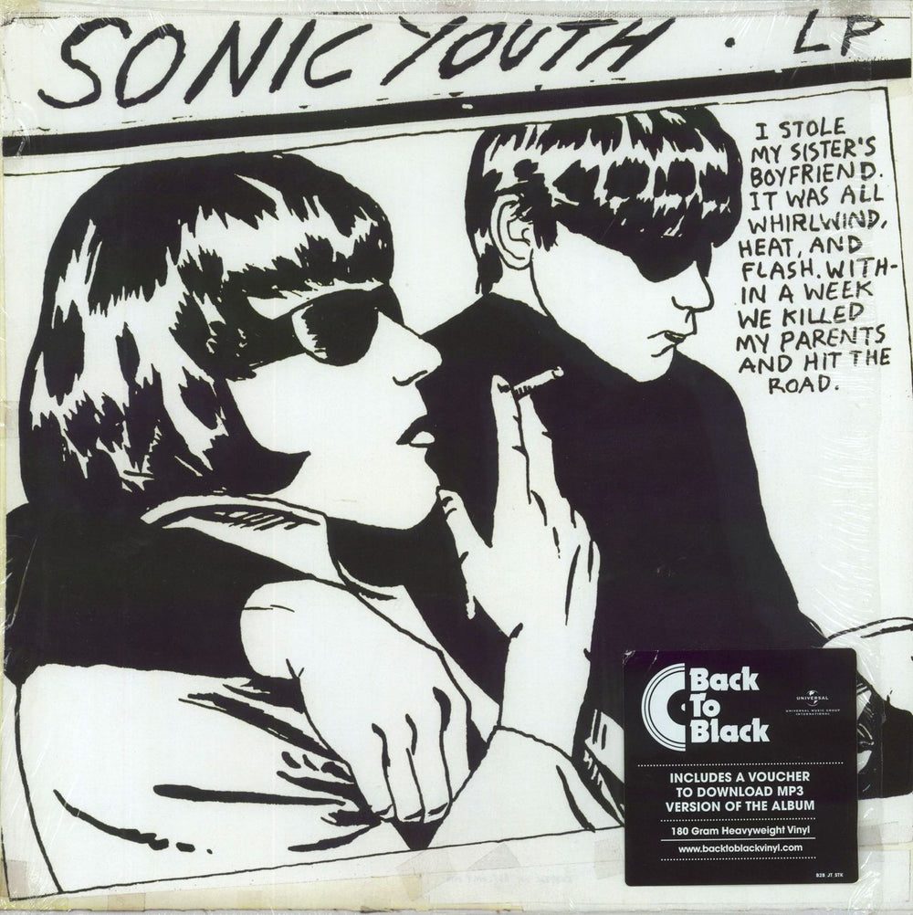 Sonic Youth Goo - 180gm UK vinyl LP album (LP record) GEF24297