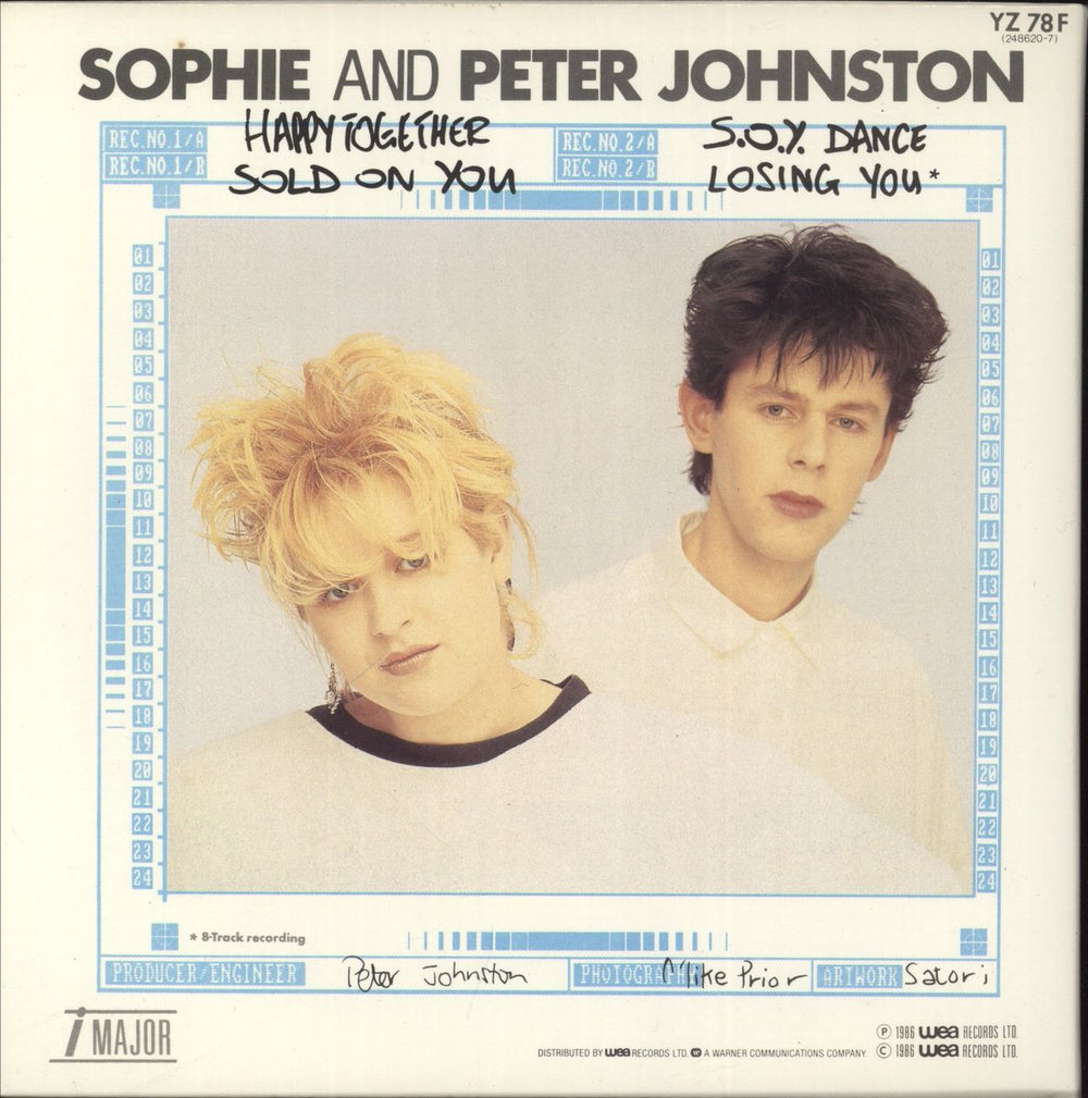 Sophie & Peter Johnston Happy Together - Double Pack UK 7" vinyl single (7 inch record / 45)