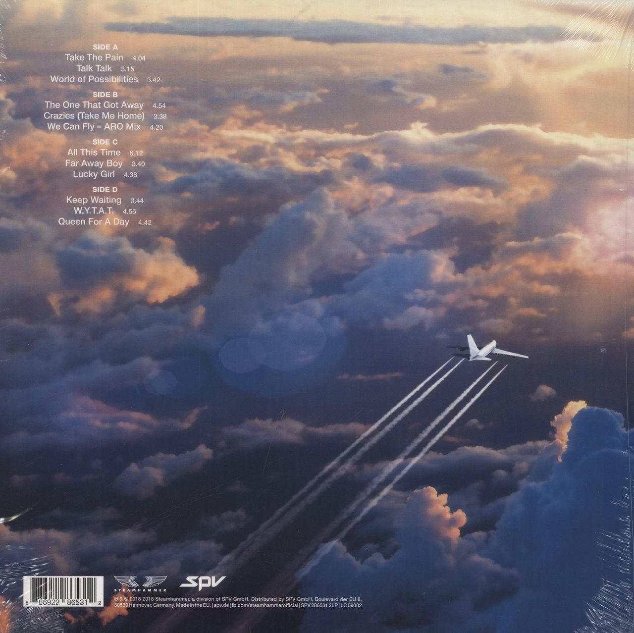 Space Elevator Space Elevator II - Blue Vinyl + CD German 2-LP vinyl record set (Double LP Album) 886922865312