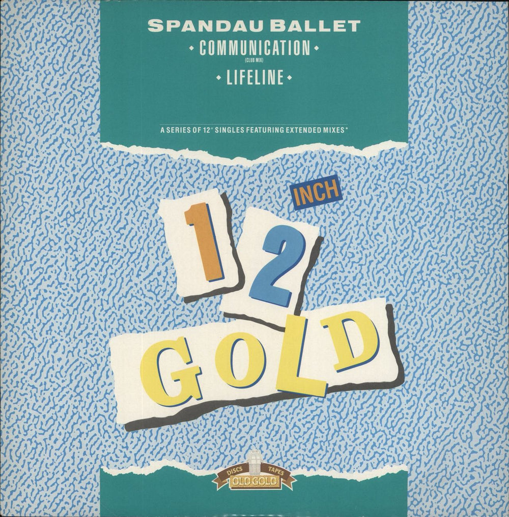 Spandau Ballet Communication - Club Mix UK Promo 12" vinyl single (12 inch record / Maxi-single) OG4037