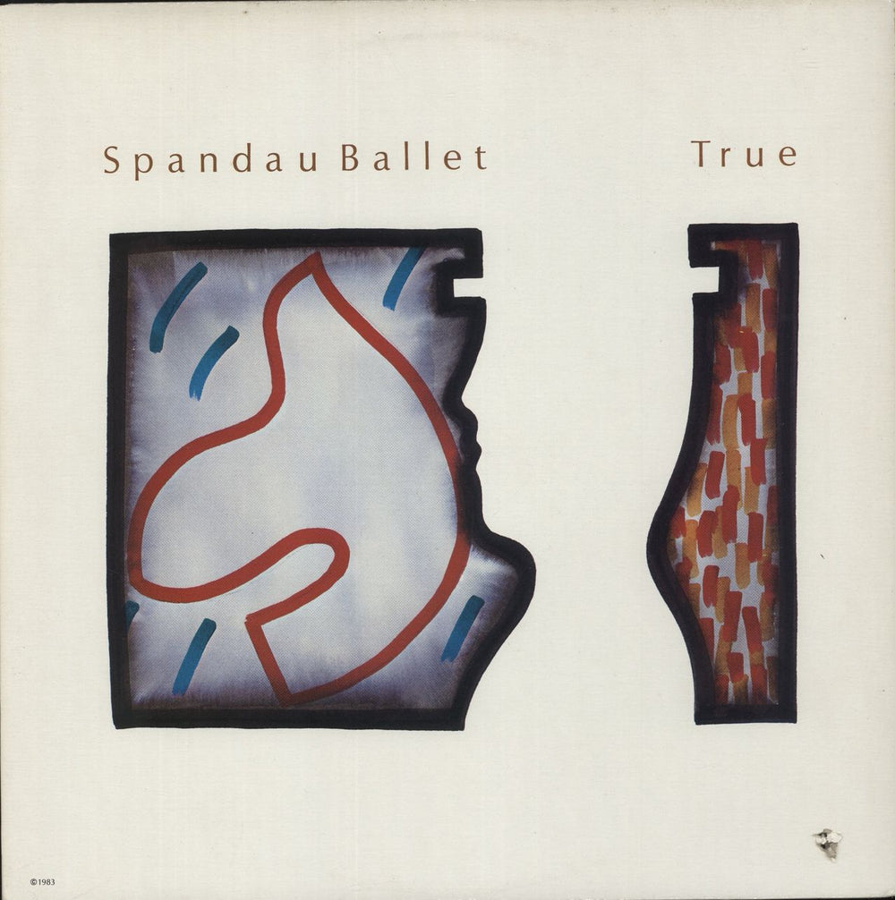 Spandau Ballet True Canadian vinyl LP album (LP record) CHS41403