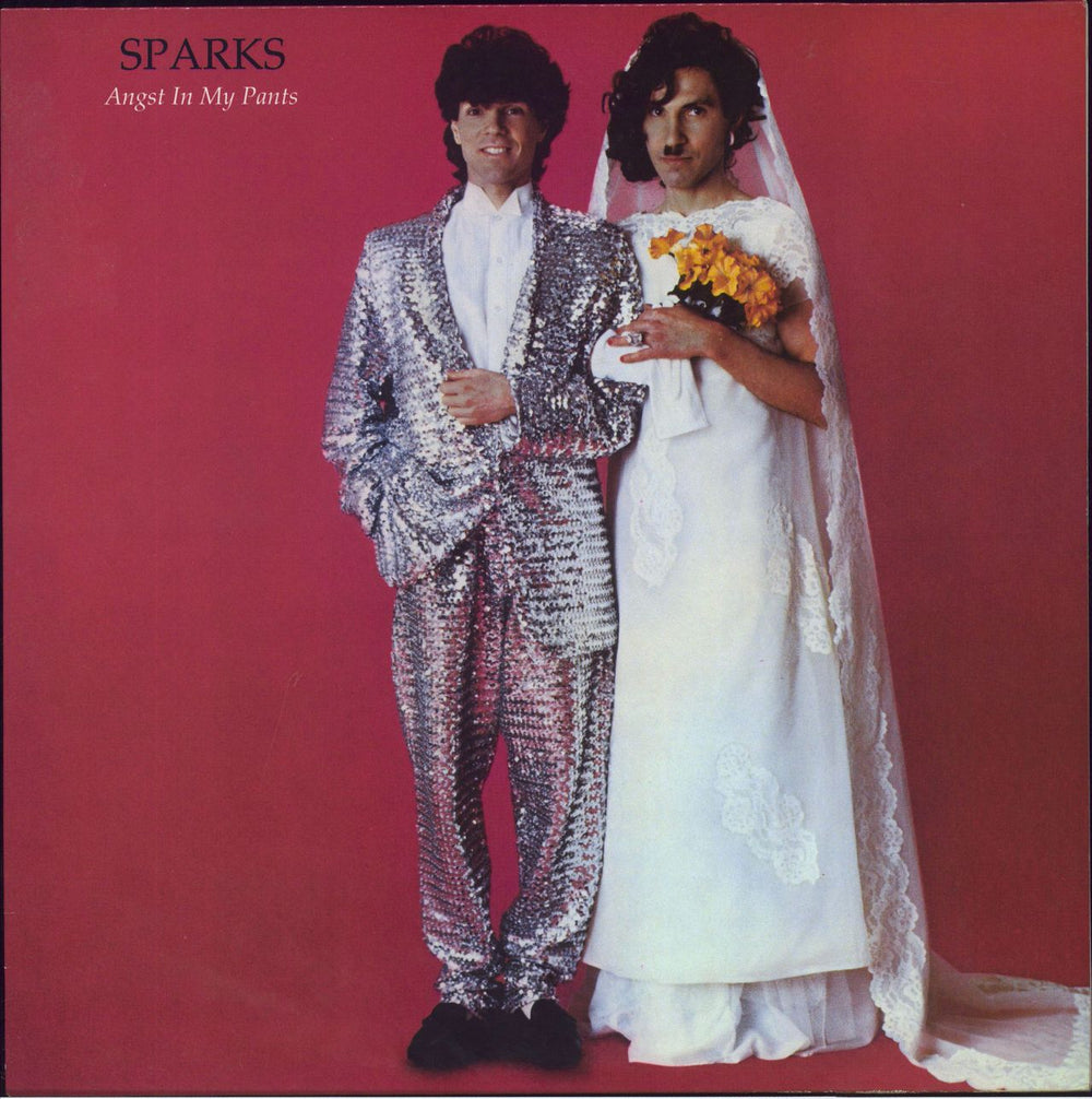 Sparks Angst In My Pants - Red Vinyl UK vinyl LP album (LP record) V252