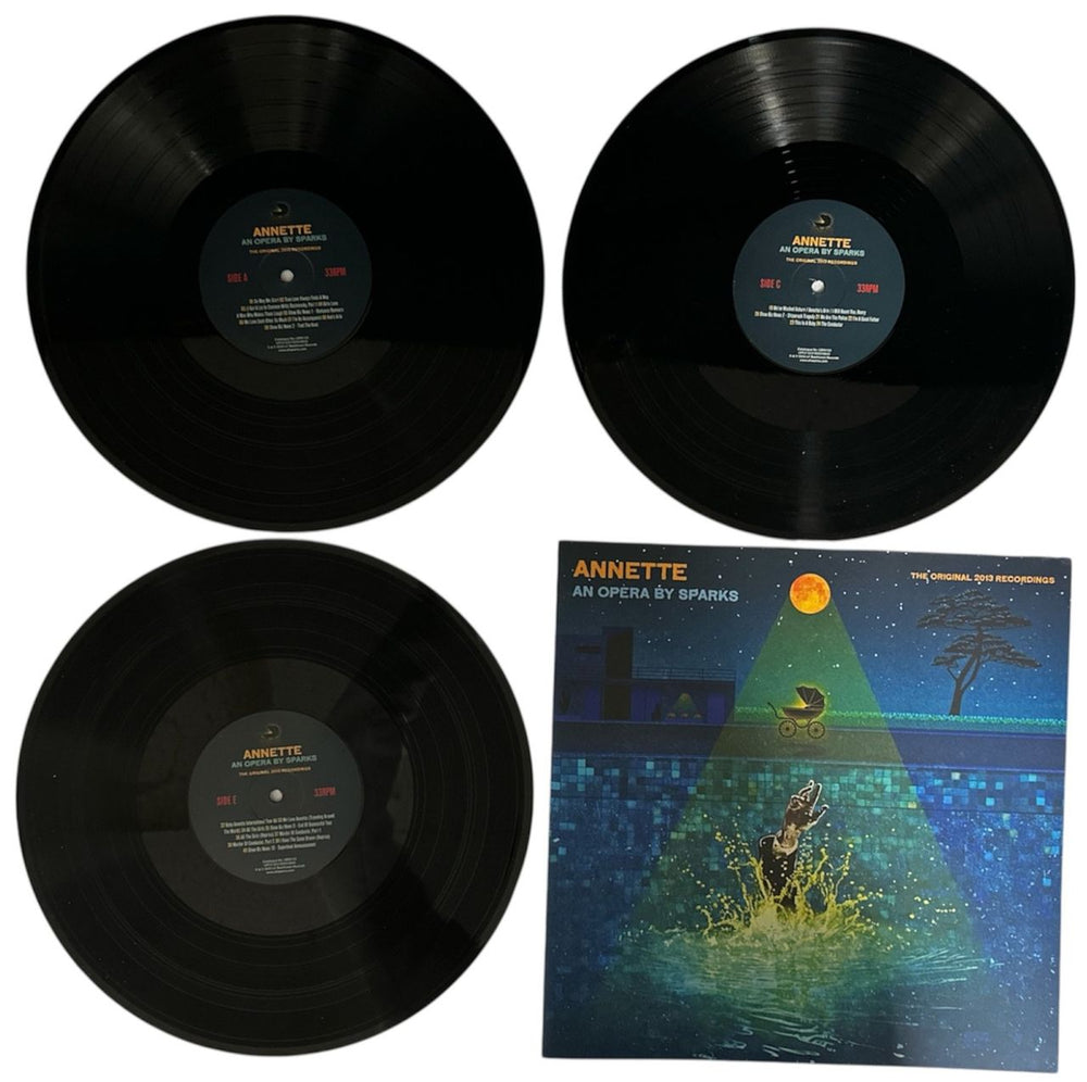 Sparks Annette (An Opera By Sparks) (The Original 2013 Recordings) UK Vinyl Box Set SPAVXAN870928