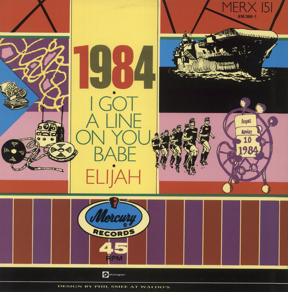 Spirit 1984 UK 12" vinyl single (12 inch record / Maxi-single)