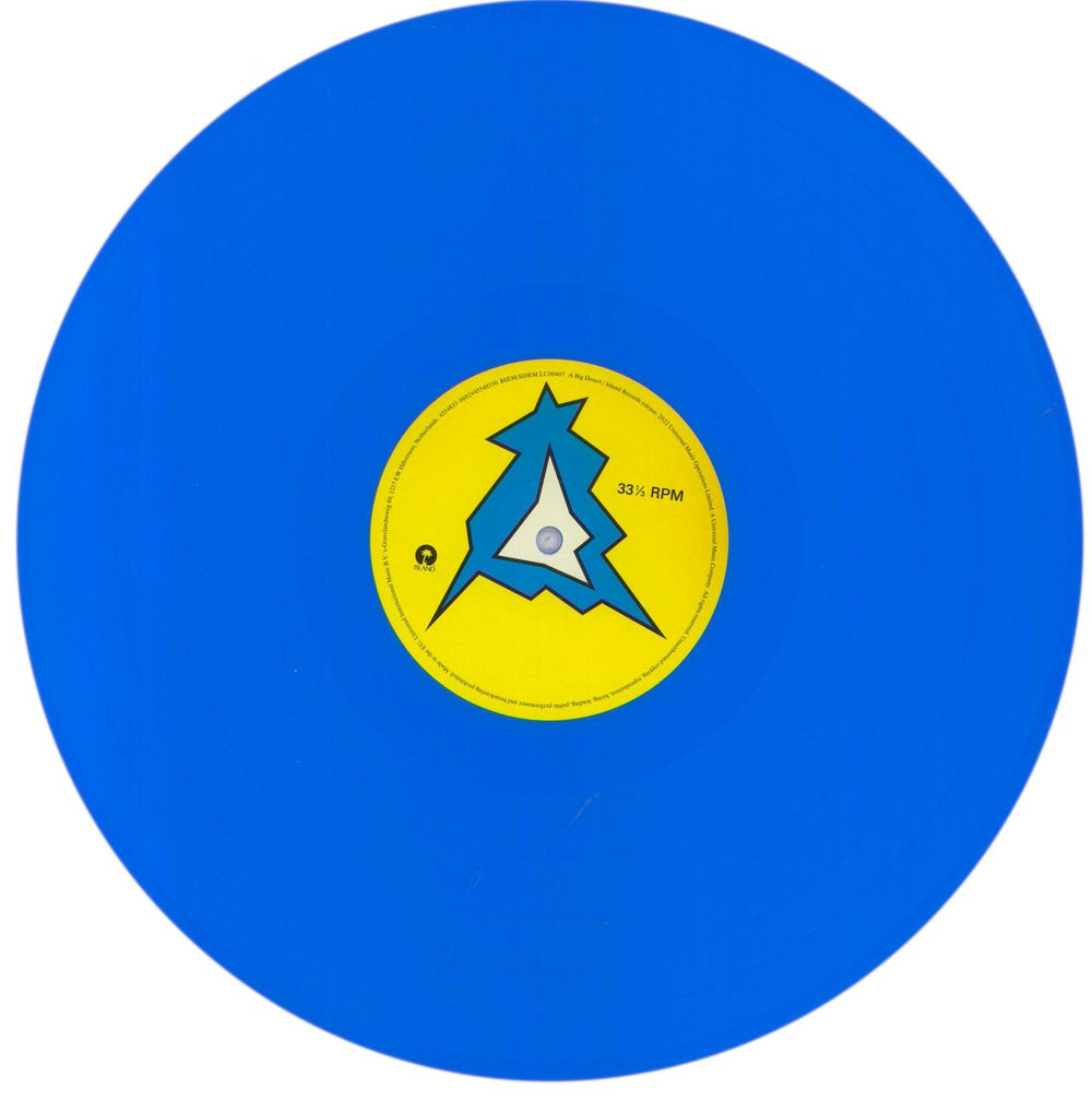 Sports Team Gulp! - Blue Vinyl - Alternate Red Sleeve UK vinyl LP album (LP record) 1T3LPGU841761