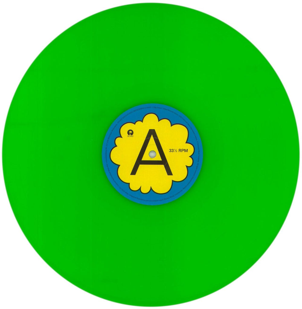 Sports Team Gulp! - Green Vinyl - Autographed UK vinyl LP album (LP record) 1T3LPGU861990