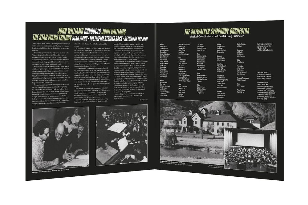 Star Wars The Star Wars Trilogy - Translucent Green Vinyl 180 Gram UK 2-LP vinyl record set (Double LP Album) 2024