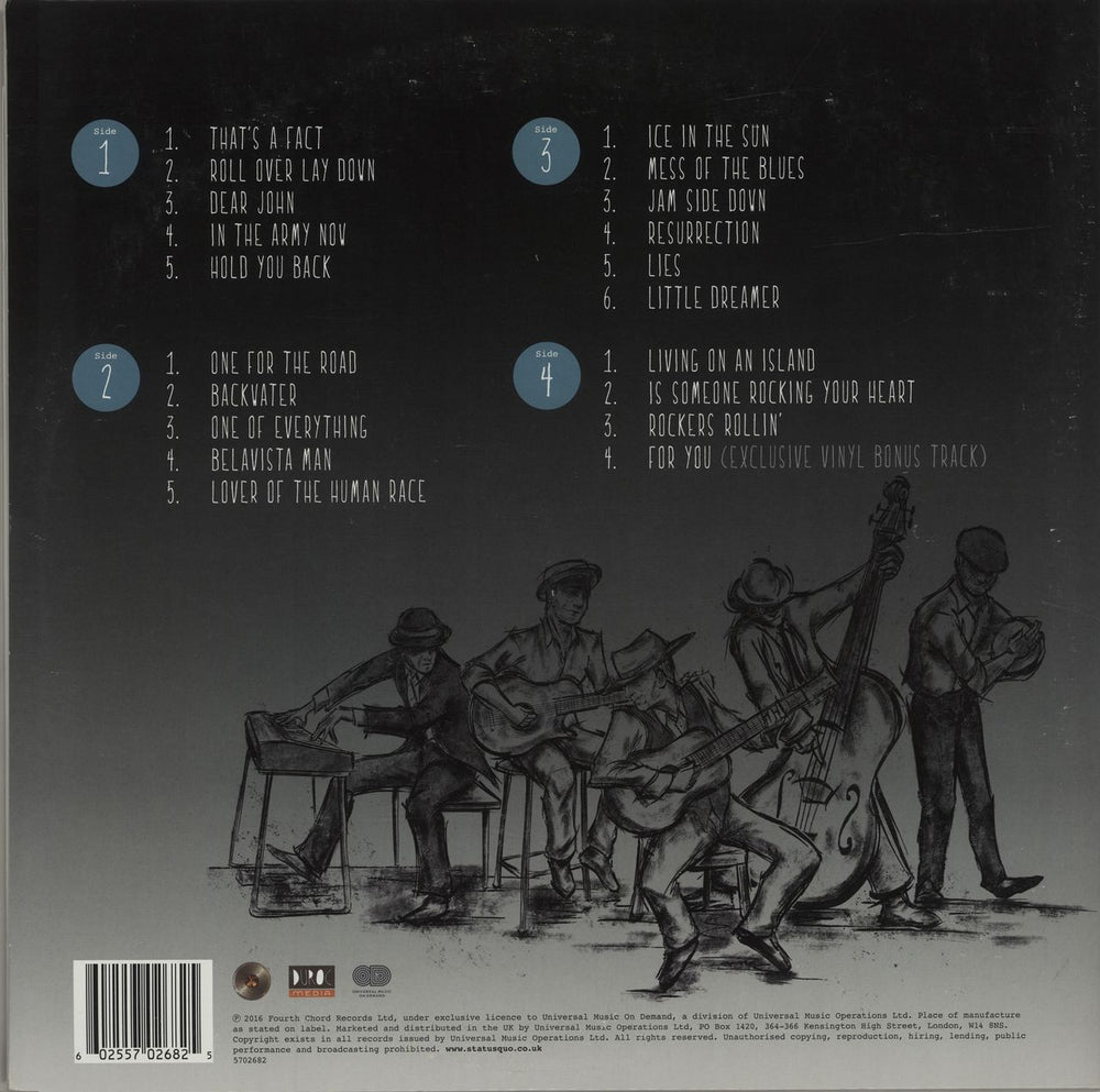 Status Quo Aquostic II : That's A Fact! UK 2-LP vinyl record set (Double LP Album) QUO2LAQ682030