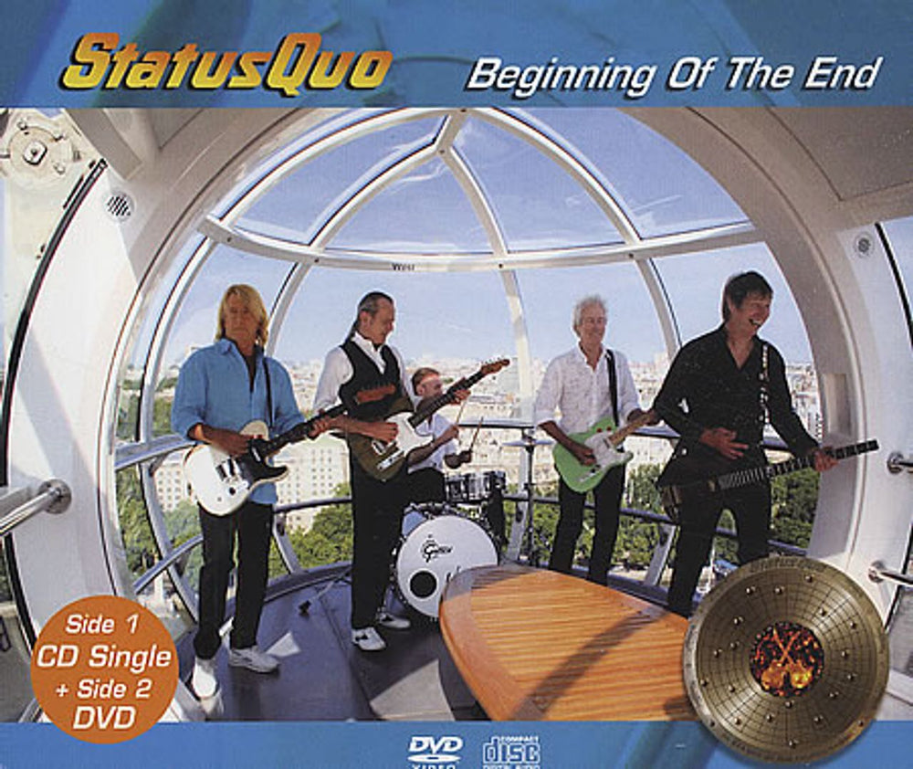 Status Quo Beginning Of The End UK Dual Disc QUOSP002