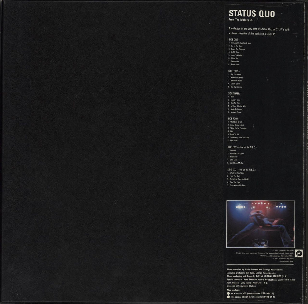 Status Quo From The Makers Of… - EX UK Vinyl Box Set