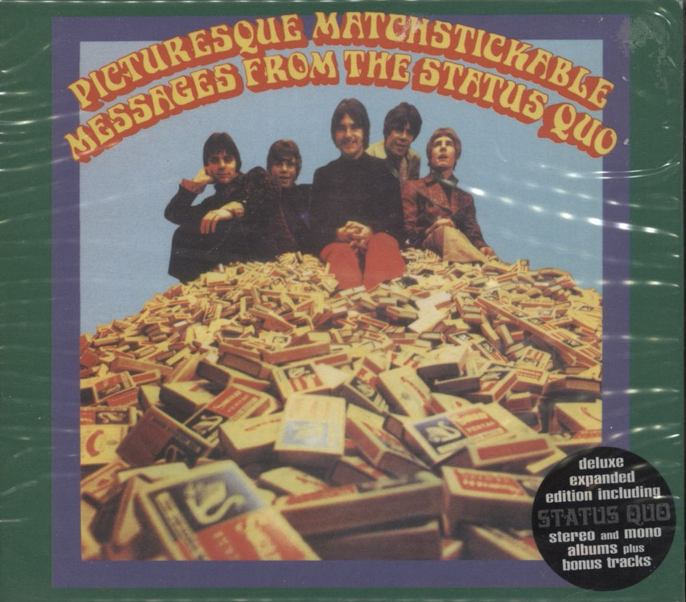 Status Quo Picturesque Matchstickable Messages UK 2 CD album set (Double CD) CMEDD718