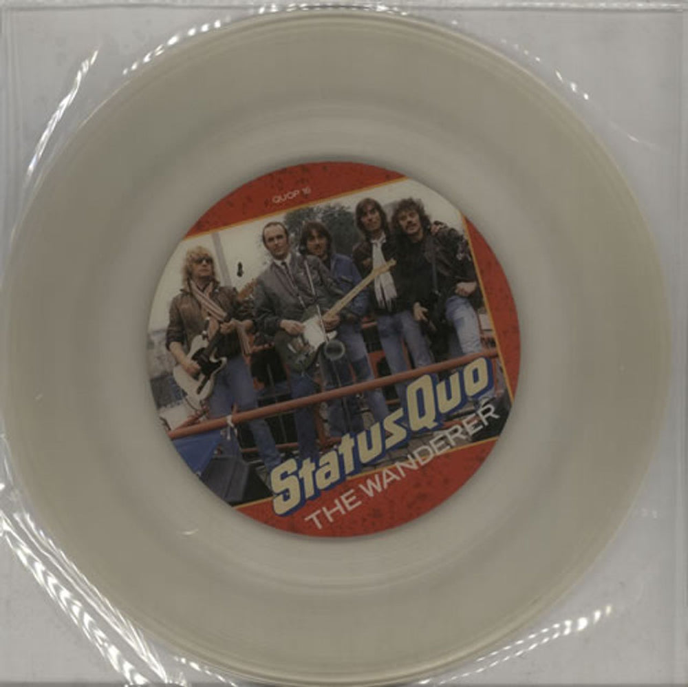 Status Quo The Wanderer - EX UK 12" vinyl picture disc (12 inch picture record) QUOP16