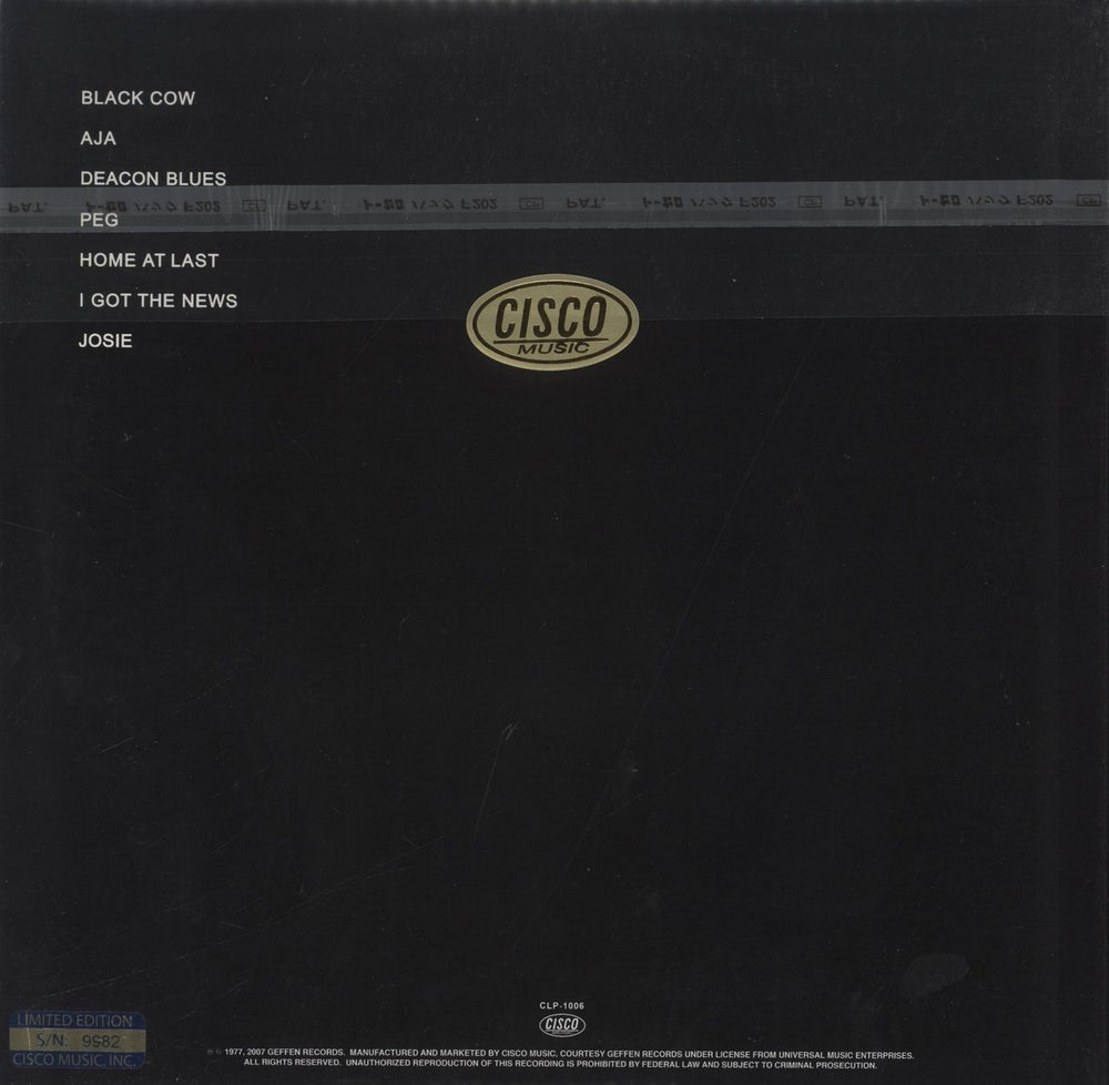 Steely Dan Aja - Sealed US vinyl LP album (LP record) S-DLPAJ418229