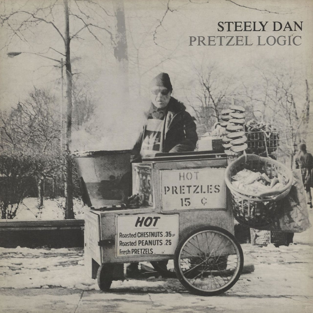 Steely Dan Pretzel Logic - 2nd - EX UK vinyl LP album (LP record) ABCL5045