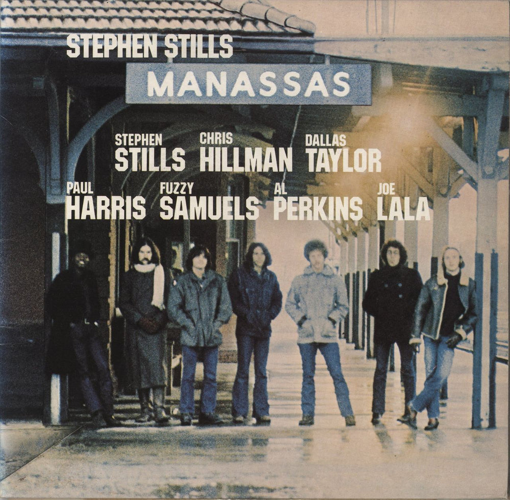 Stephen Stills Manassas - 1st - Complete - EX UK 2-LP vinyl record set (Double LP Album) K60021