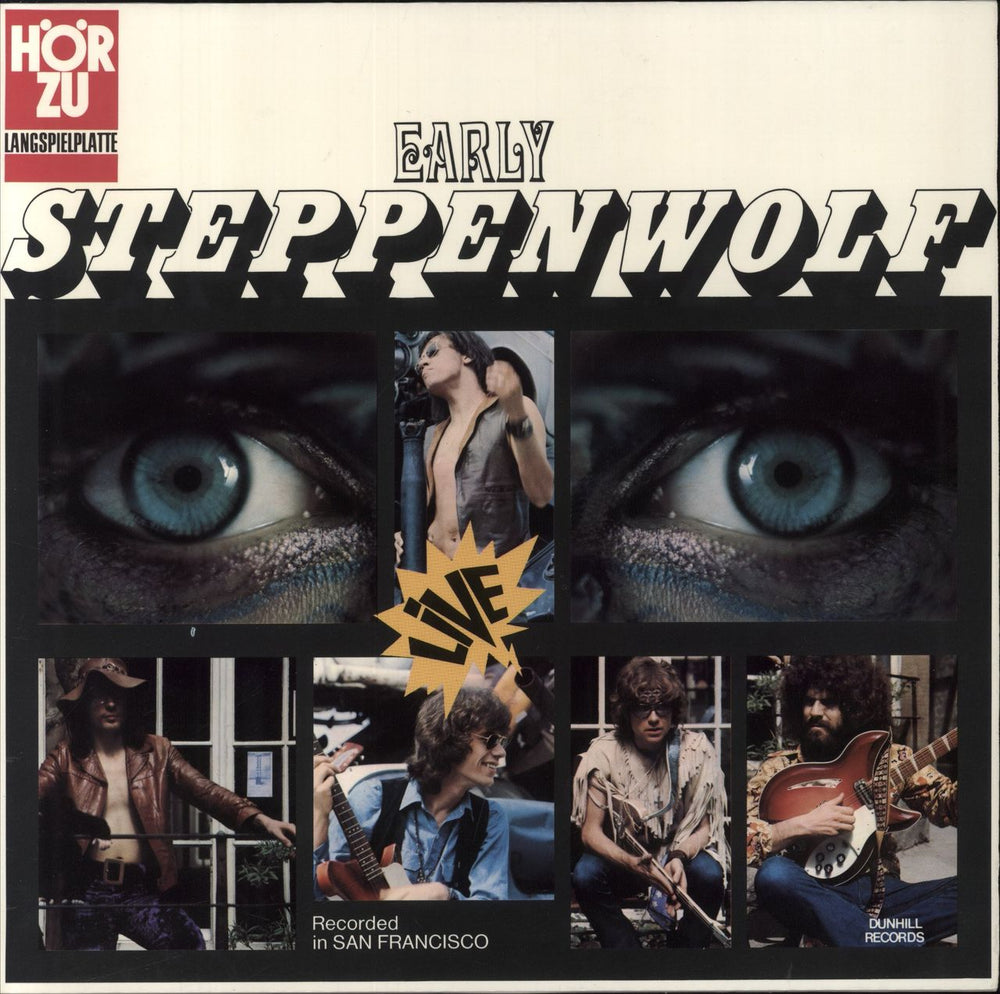 Steppenwolf Early Steppenwolf German vinyl LP album (LP record) SHZE266