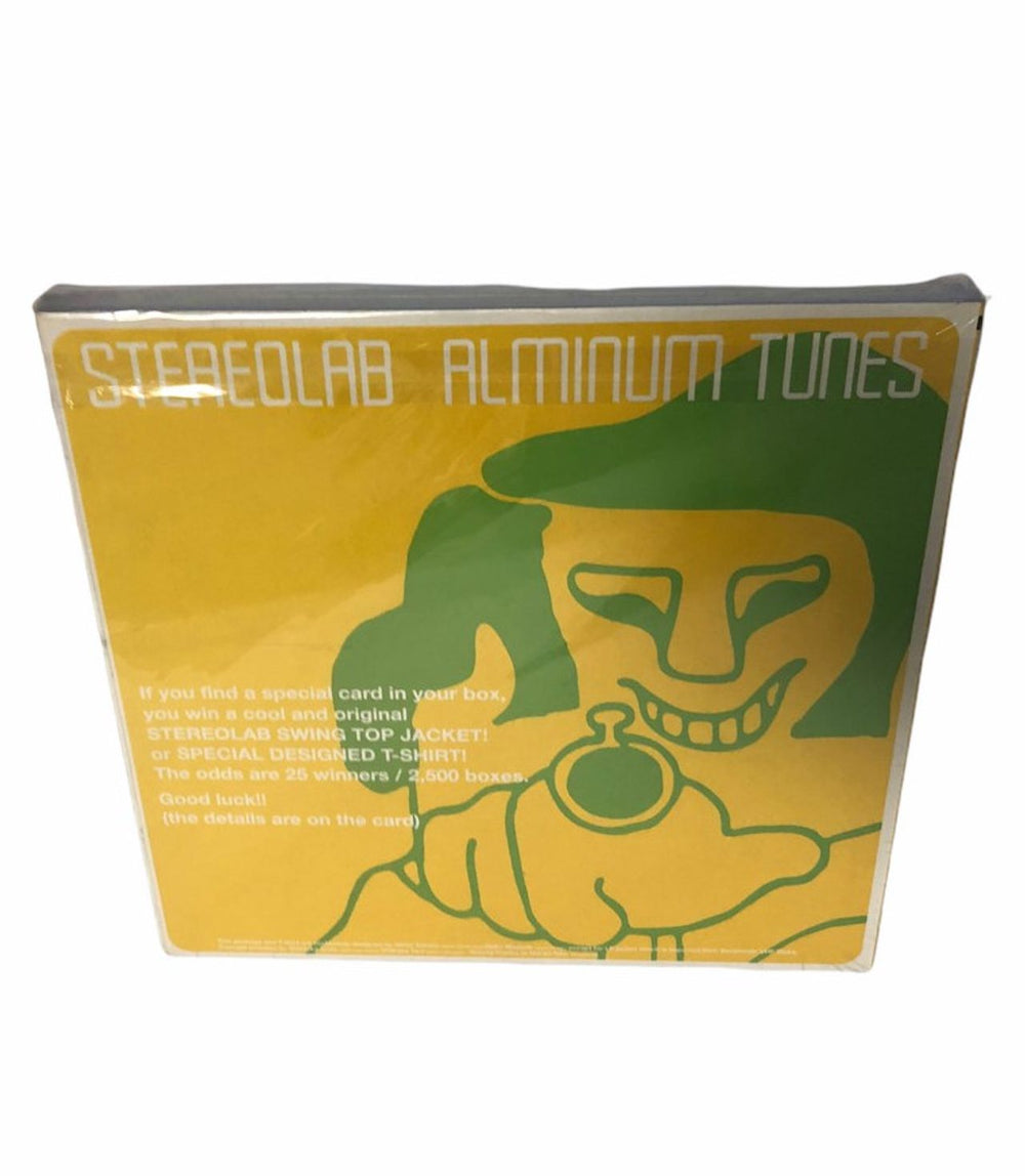 Stereolab Aluminum Tunes - 3 x LP Box + EP + T-shirt Japanese box set 4988029295644