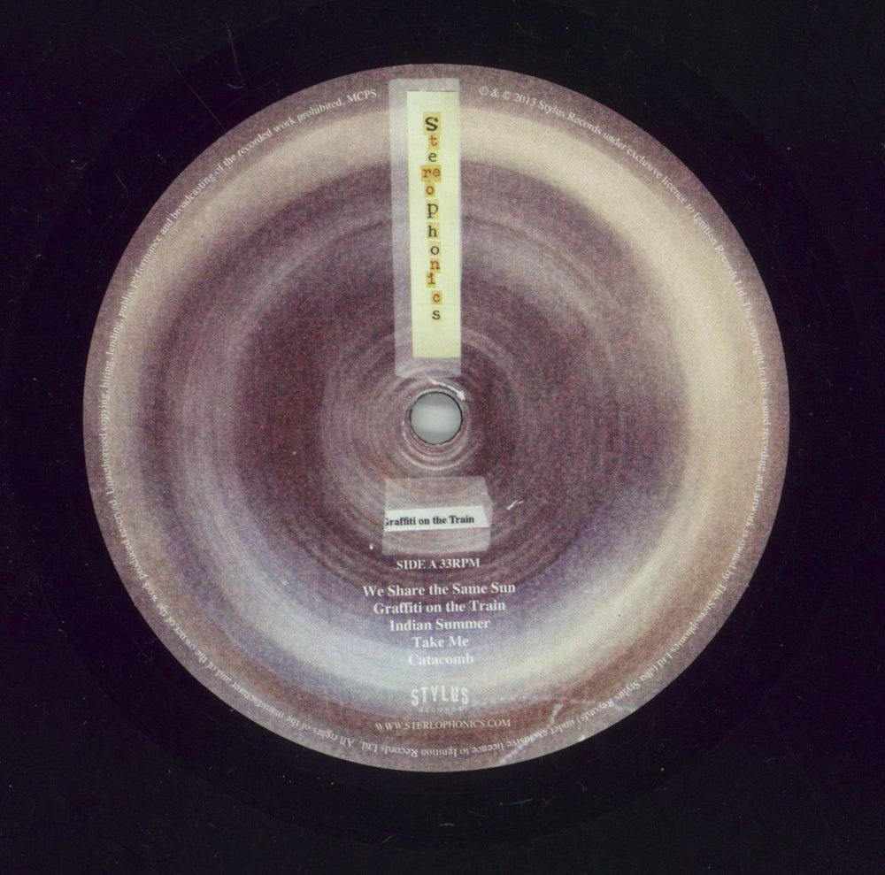 Stereophonics Graffiti On The Train UK Promo vinyl LP album (LP record) OPHLPGR868524