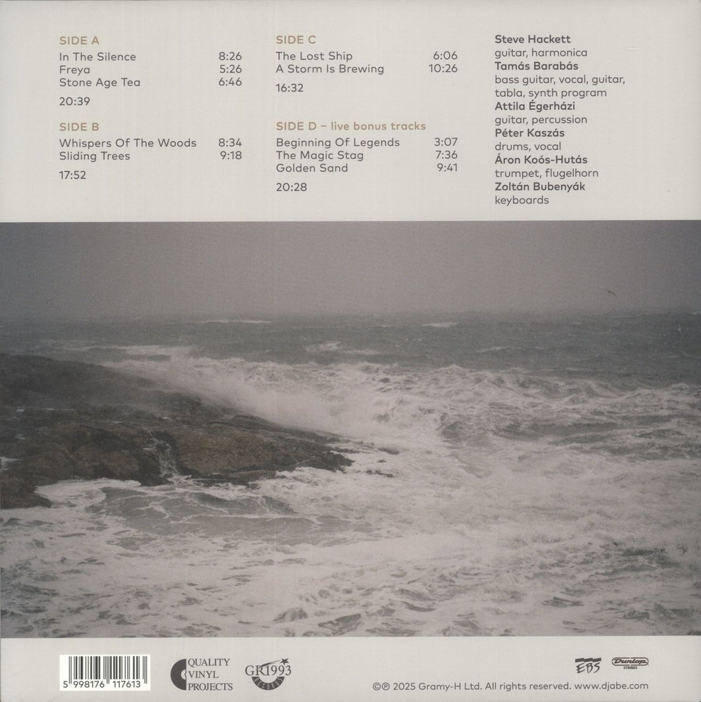 Steve Hackett Freya – Arctic Jam - Autographed Hungarian 2-LP vinyl record set (Double LP Album) 5998176117613