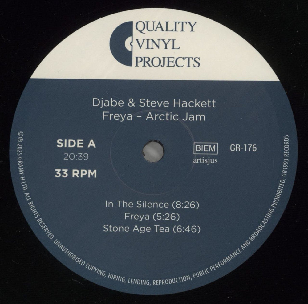 Steve Hackett Freya – Arctic Jam - Autographed Hungarian 2-LP vinyl record set (Double LP Album) SVE2LFR879449