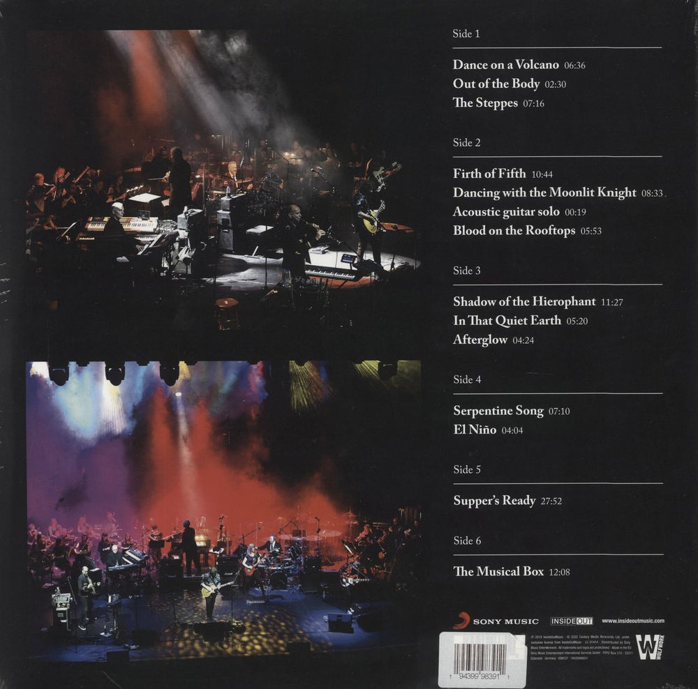 Steve Hackett Genesis Revisited: Band And Orchestra Live At The Royal Festival Hall UK 3-LP vinyl record set (Triple LP Album) 194397567519